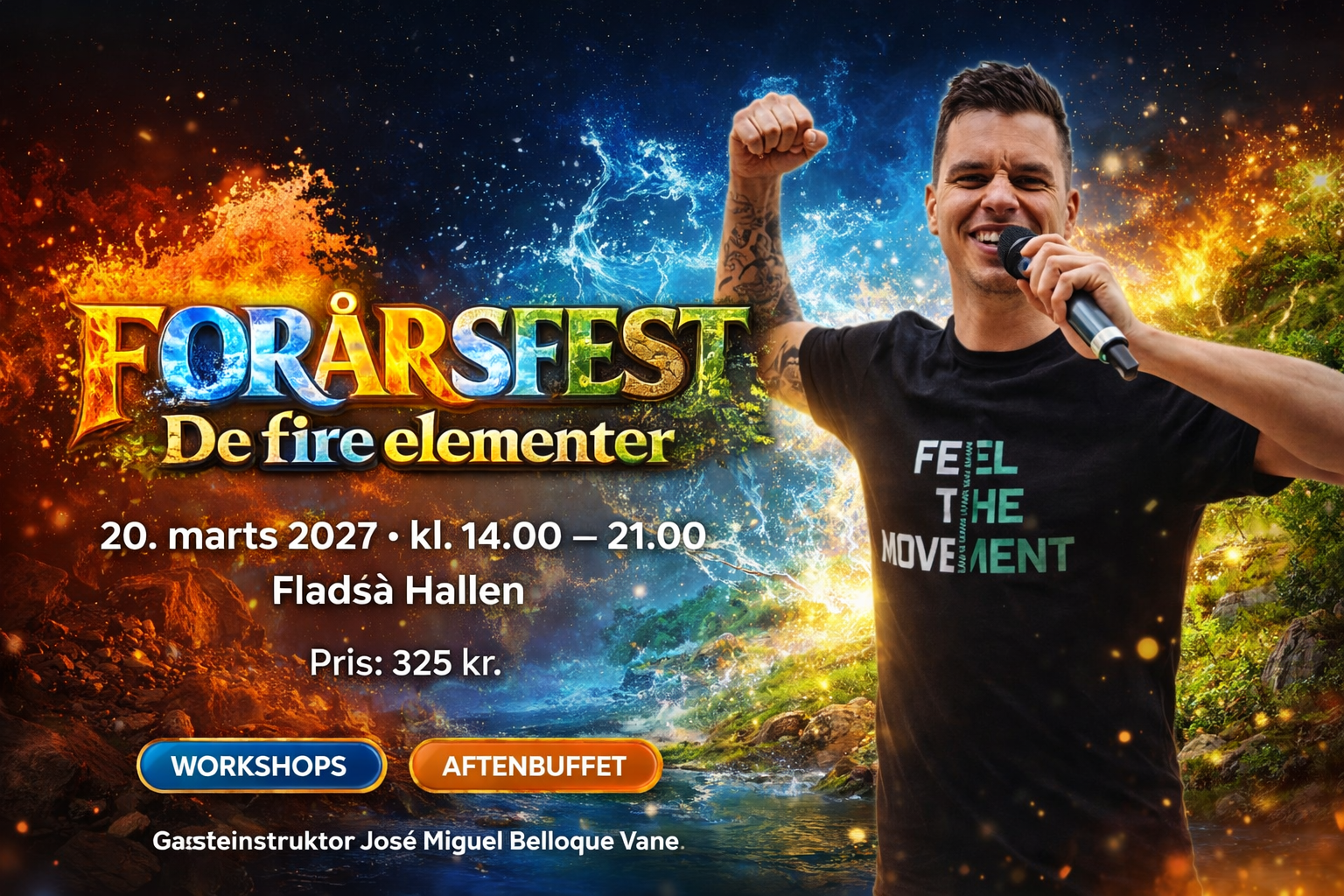 Forårsfest 2027 med José Miguel Belloque Vane